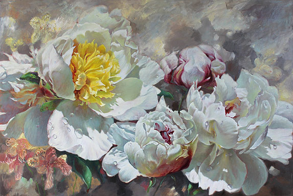 Zoe Feng nz flower artist and painter
